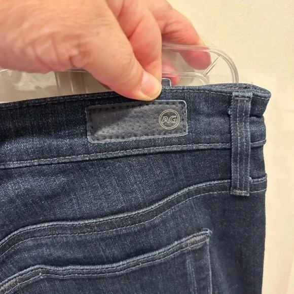 AG Adriano Goldschmied The Farrah Skinny High Rise Dark Wash Skinny Jeans 28R - Picture 6 of 9